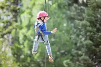 ziplining in Pigeon Forge