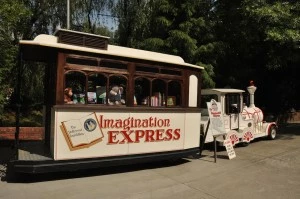 Imagination Express train at Dollywood